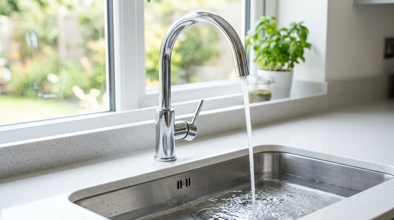 Local Plumbing Master Pros same day plumber fixing a faucet in Elizabethtown, KY
